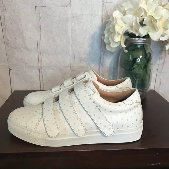 NWOT GREATS Women's Size 8 Royale Sneakers Polka Dot Leather Shoes - Picture 3 of 12